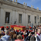 Pope Francis body procession